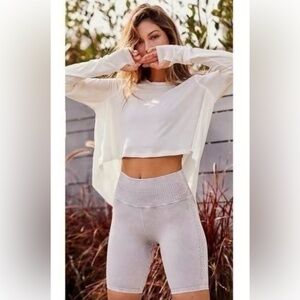 NWOT Free People Movement Good Karma Shorts